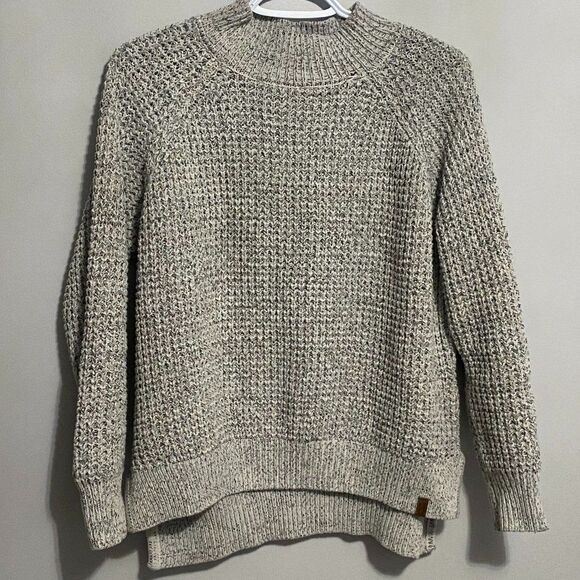 Women's Size XS‎ Roots Grey High-low Knitted Sweater - Picture 1 of 6